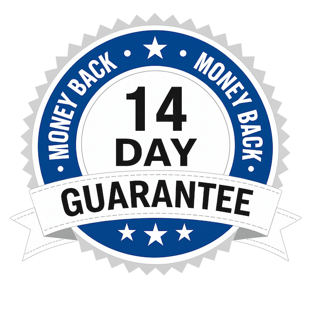 14 Day Money Back Guarantee